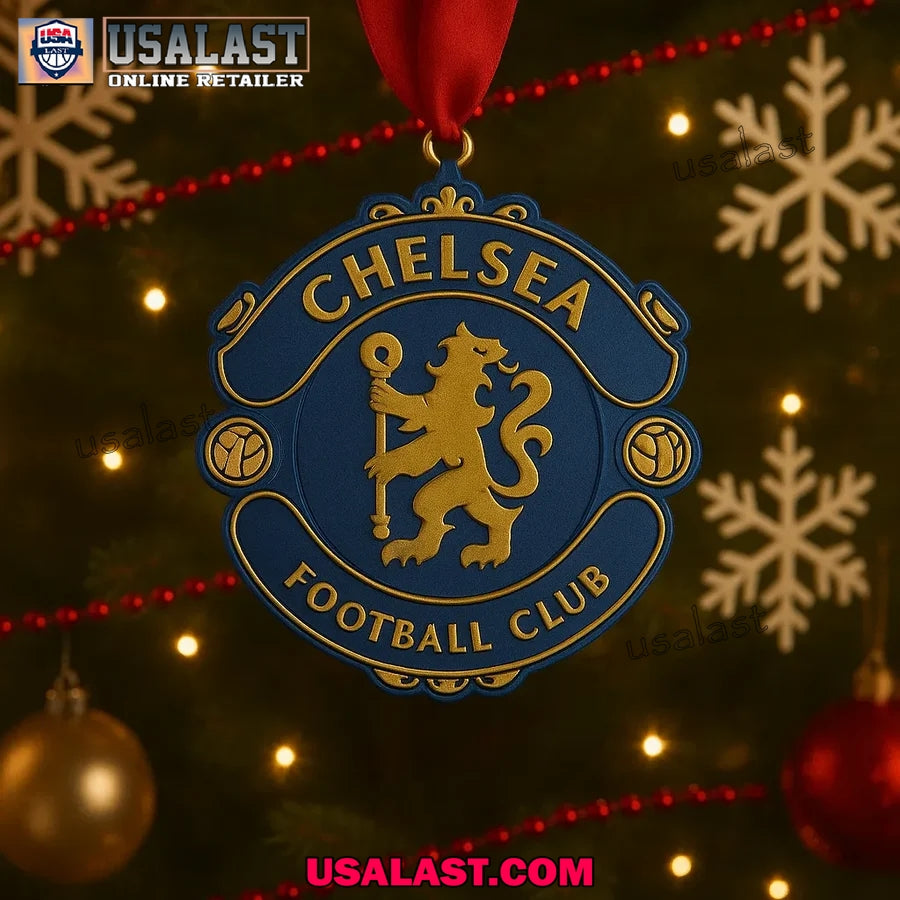 Chelsea FC Commemorative Hanging Ornament - Adult & Kids T-Shirts, Sweatshirts & Hoodies apparel design preview 1