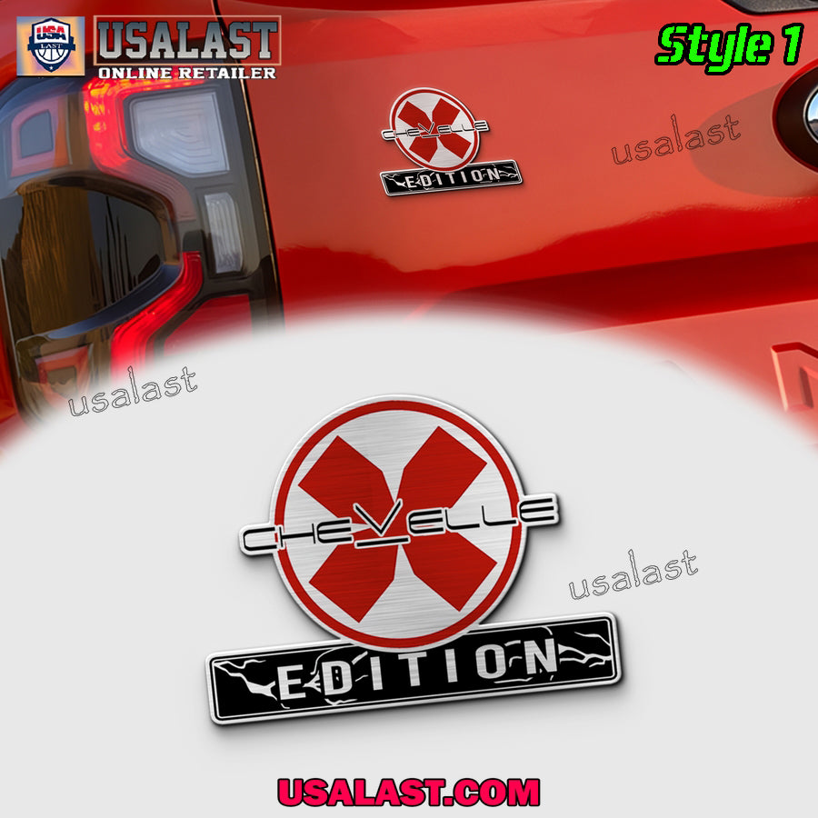 CheVelle Rock Band Edition 3D Engraved Car Emblem - Adult & Kids T-Shirts, Sweatshirts & Hoodies apparel design preview 1