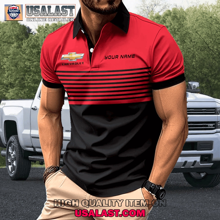 Chevrolet Custom Name Men Polo - Adult & Kids T-Shirts, Sweatshirts & Hoodies apparel design preview 1