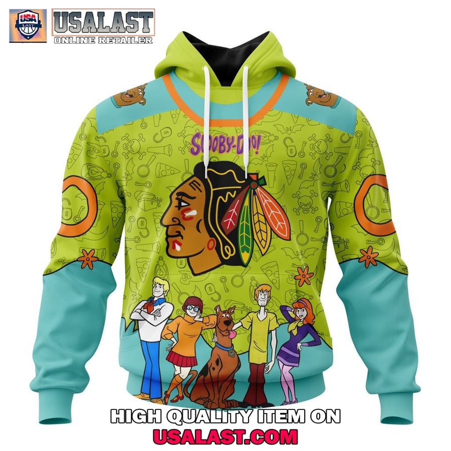 Chicago Blackhawks x Scooby Doo Special - Adult & Kids T-Shirts, Sweatshirts & Hoodies apparel design preview 1