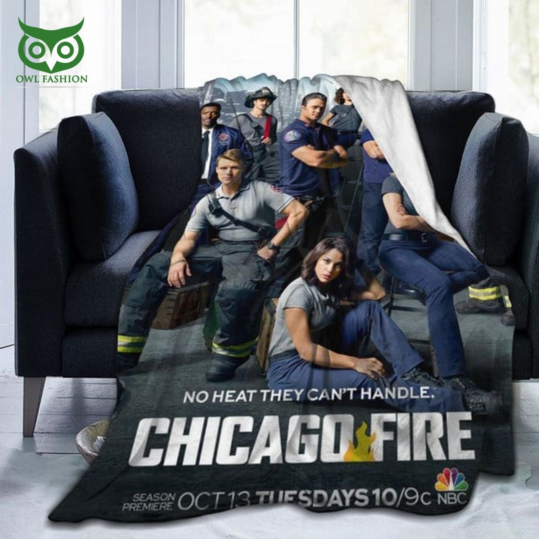 Chicago Fire Movie Season Premiere Fleece Blanket - Adult & Kids T-Shirts, Sweatshirts & Hoodies apparel design preview 1