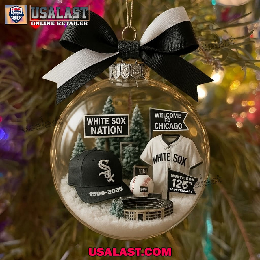 Chicago White Sox 125th Anniversary Christmas - Adult & Kids T-Shirts, Sweatshirts & Hoodies apparel design preview 1