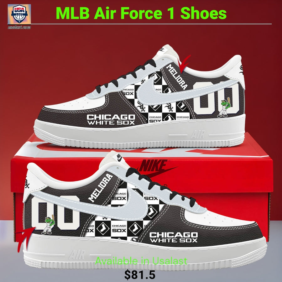 Chicago White Sox Personalized Air Force 1 Shoes - Adult & Kids T-Shirts, Sweatshirts & Hoodies apparel design preview 1