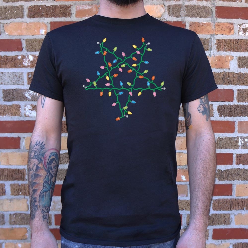 Christmas Pentagram - Adult & Kids T-Shirts, Sweatshirts & Hoodies apparel design preview 1