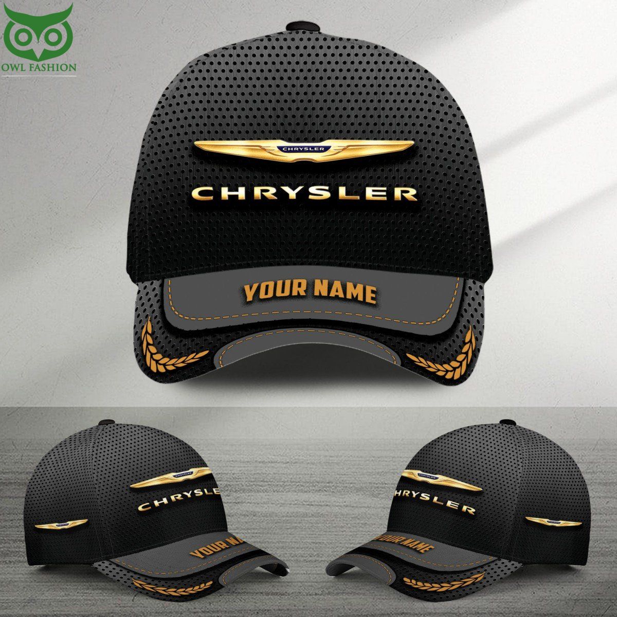 Chrysler Luxury Logo Brand Personalized Classic Cap - Adult & Kids T-Shirts, Sweatshirts & Hoodies apparel design preview 1