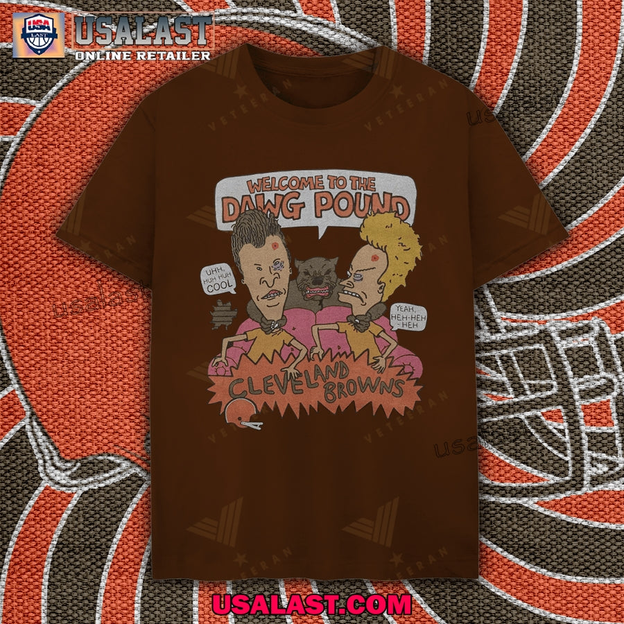 Cleveland Browns x Beavis and Butthead - Adult & Kids T-Shirts, Sweatshirts & Hoodies apparel design preview 1
