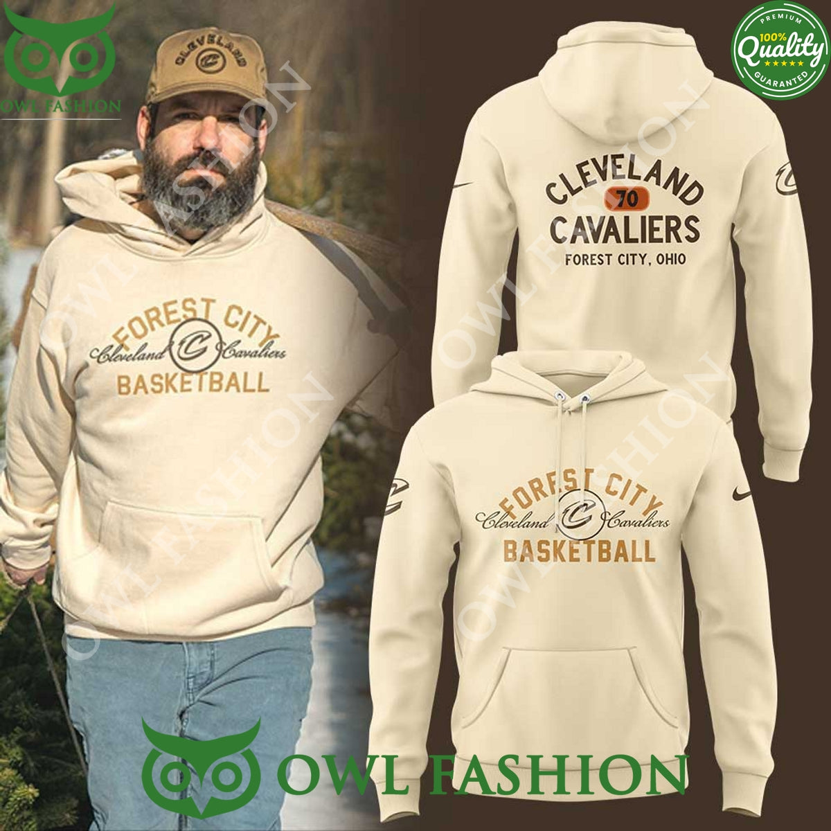 Cleveland Cavaliers Forest City Collection Basketball - Adult & Kids T-Shirts, Sweatshirts & Hoodies apparel design preview 1