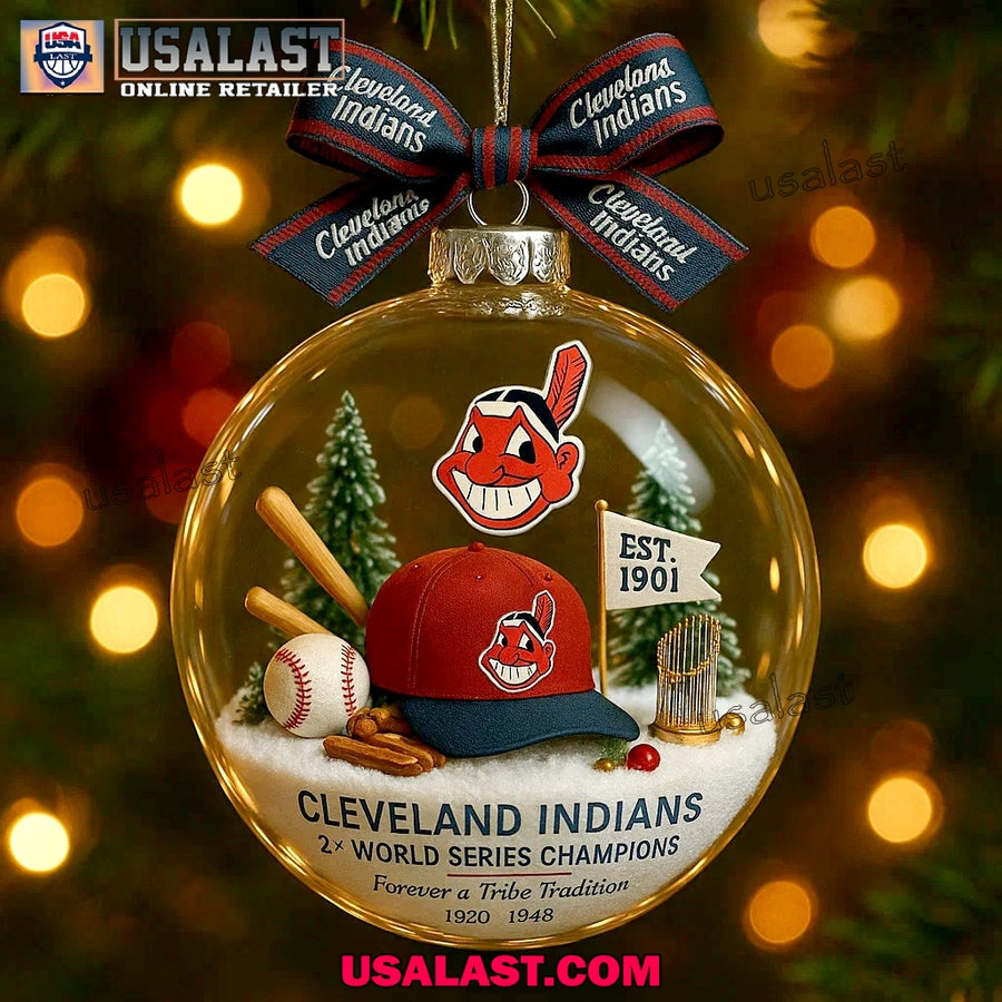 Cleveland Indians Honor Christmas Ornament - Adult & Kids T-Shirts, Sweatshirts & Hoodies apparel design preview 1