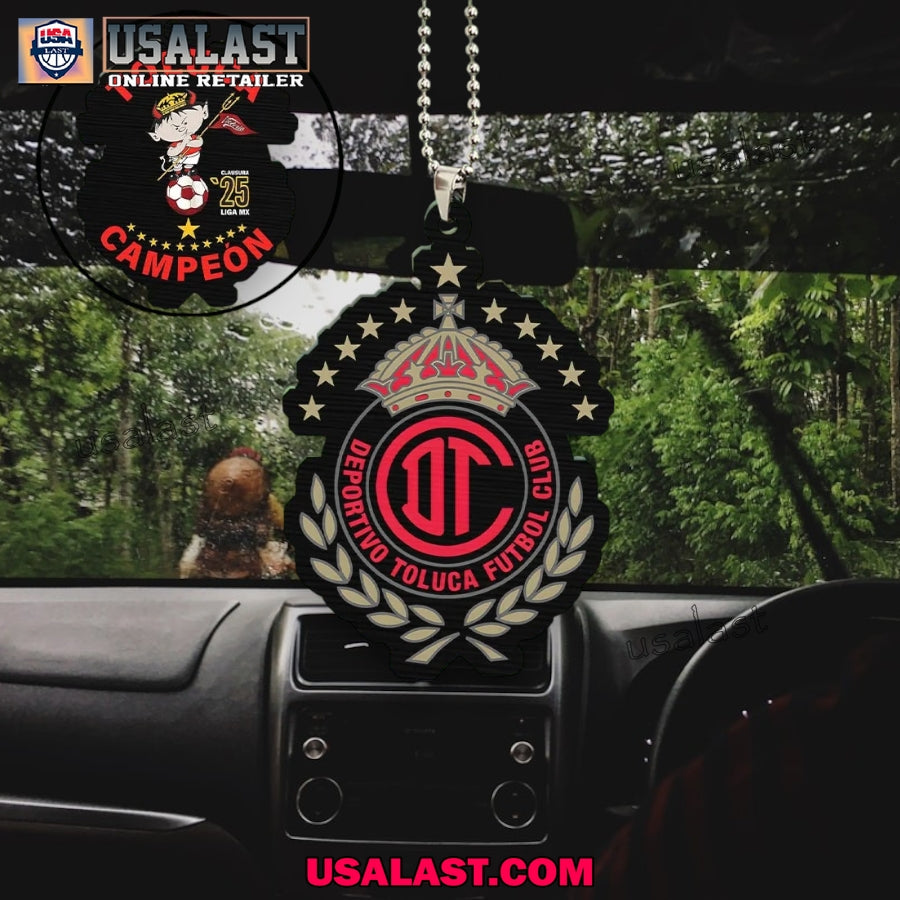 Club Deportivo Toluca 2025 Campeon de Campeones Car - Adult & Kids T-Shirts, Sweatshirts & Hoodies apparel design preview 1