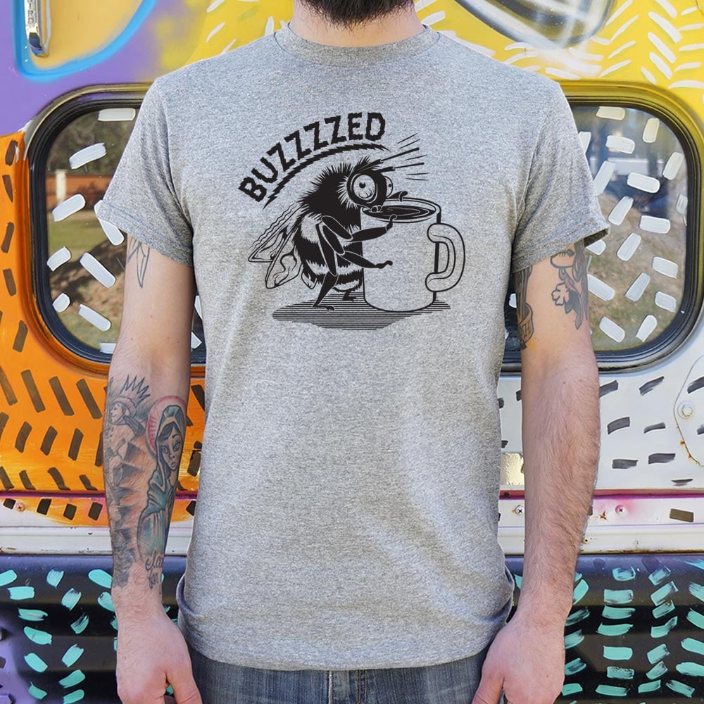 Coffee Buzzed - Adult & Kids T-Shirts, Sweatshirts & Hoodies apparel design preview 1