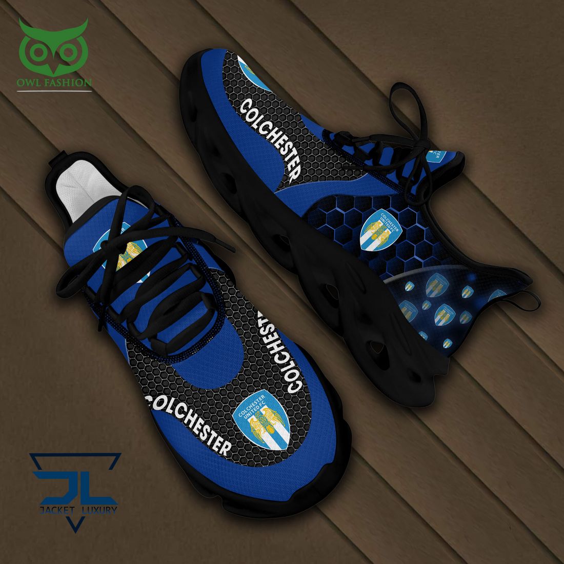 Colchester United EFL Team Max Soul Sneakers - Adult & Kids T-Shirts, Sweatshirts & Hoodies apparel design preview 1
