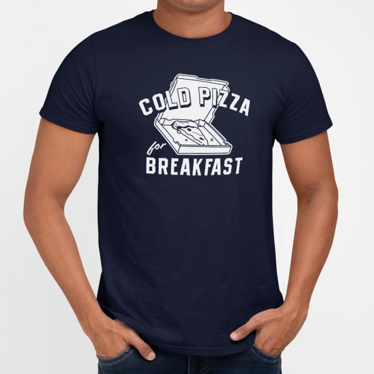 Cold Pizza For Breakfast - Adult & Kids T-Shirts, Sweatshirts & Hoodies apparel design preview 1