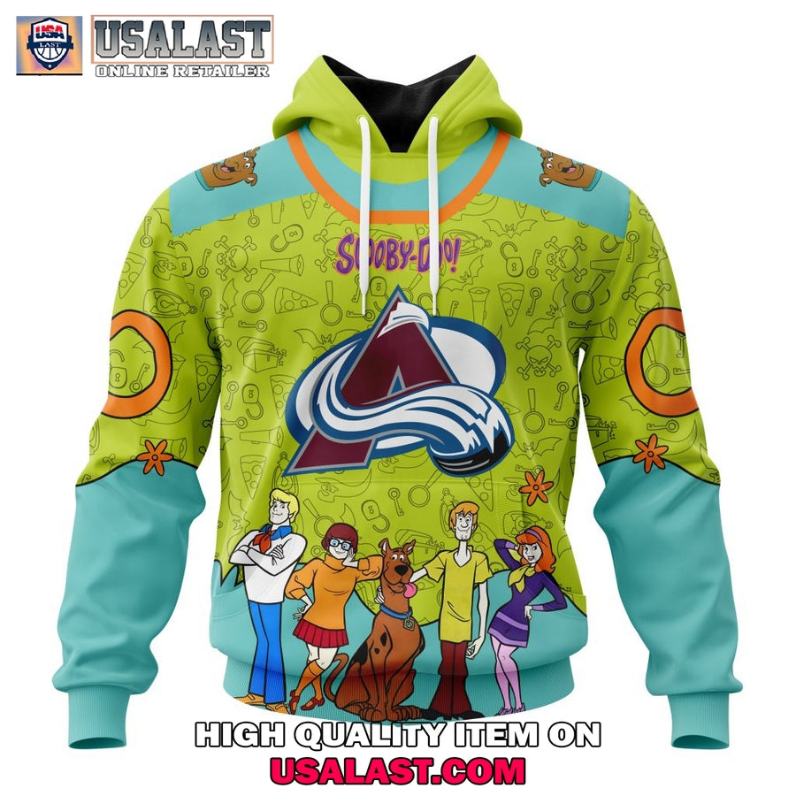 Colorado Avalanche x Scooby Doo Special - Adult & Kids T-Shirts, Sweatshirts & Hoodies apparel design preview 1