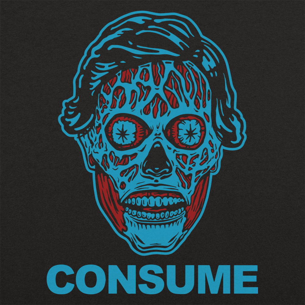 Consume - Adult & Kids T-Shirts, Sweatshirts & Hoodies apparel design preview 1