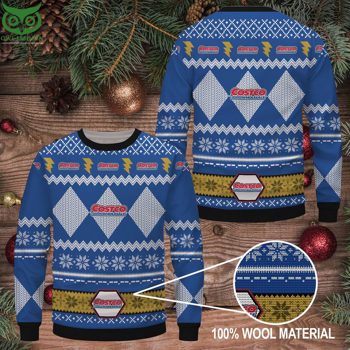 Costco christmas premium Ugly Sweater - Adult & Kids T-Shirts, Sweatshirts & Hoodies apparel design preview 1