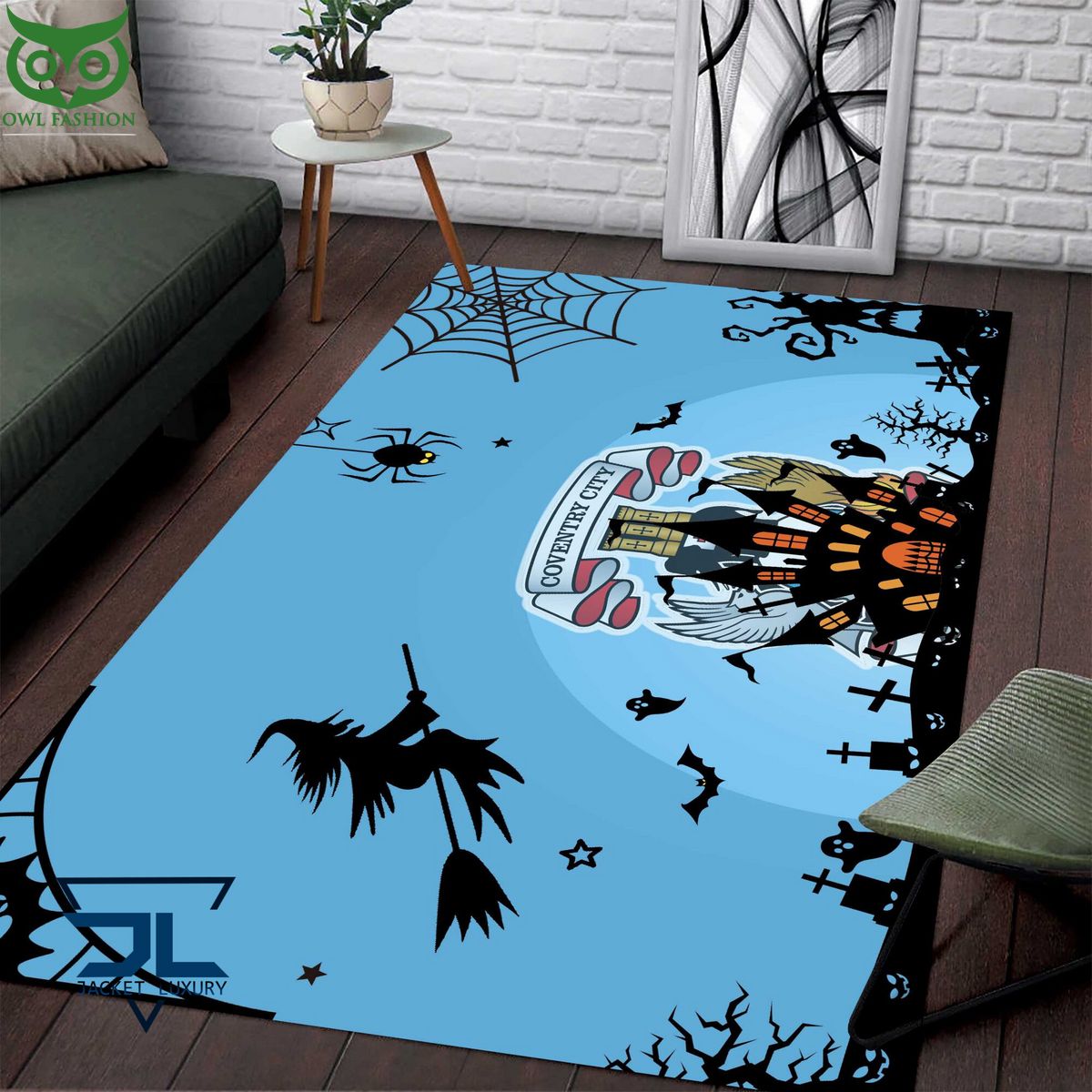 Coventry City F.C EFL New Carpet Rug - Adult & Kids T-Shirts, Sweatshirts & Hoodies apparel design preview 1