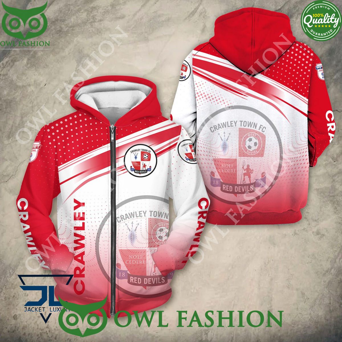 Crawley Town Trending Design League Two - Adult & Kids T-Shirts, Sweatshirts & Hoodies apparel design preview 1