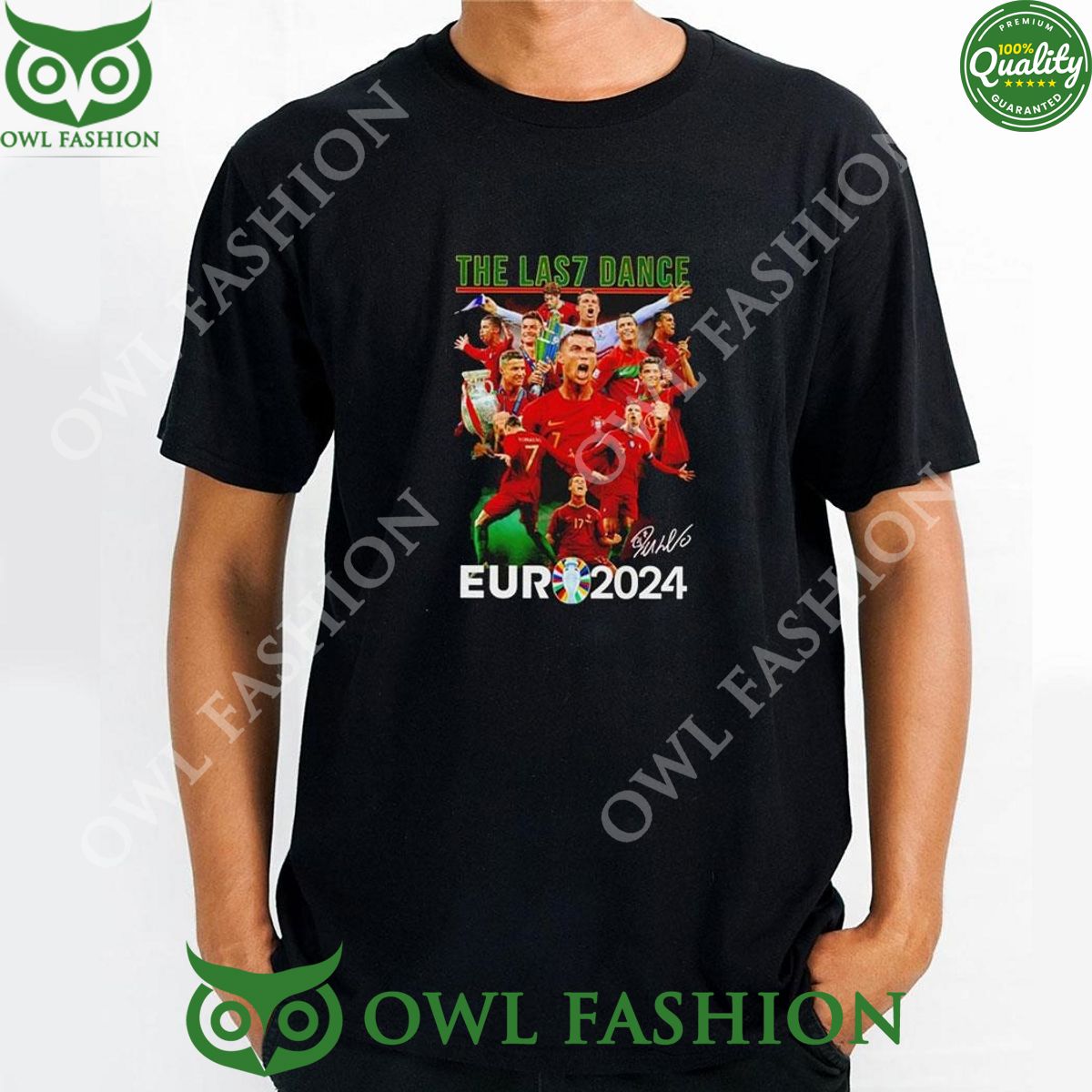 Cristiano Ronaldo The Las7 Dance Euro 2024 - Adult & Kids T-Shirts, Sweatshirts & Hoodies apparel design preview 1