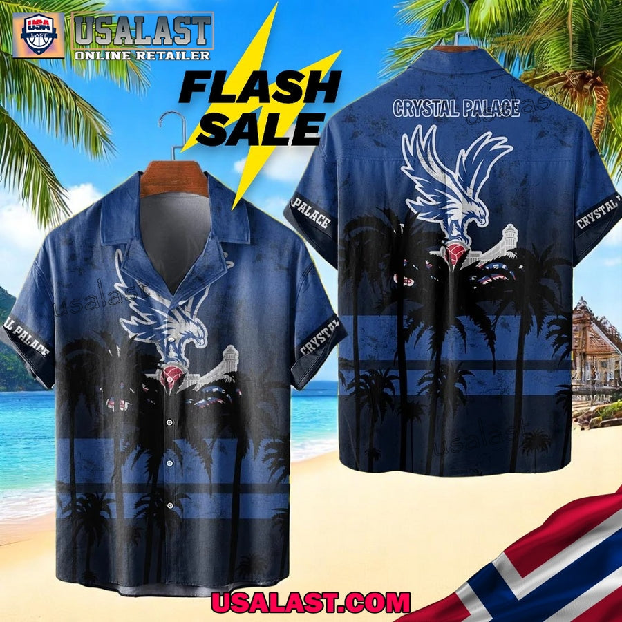 Crystal Palace Coconut Tree Style Hawaiian - Adult & Kids T-Shirts, Sweatshirts & Hoodies apparel design preview 1