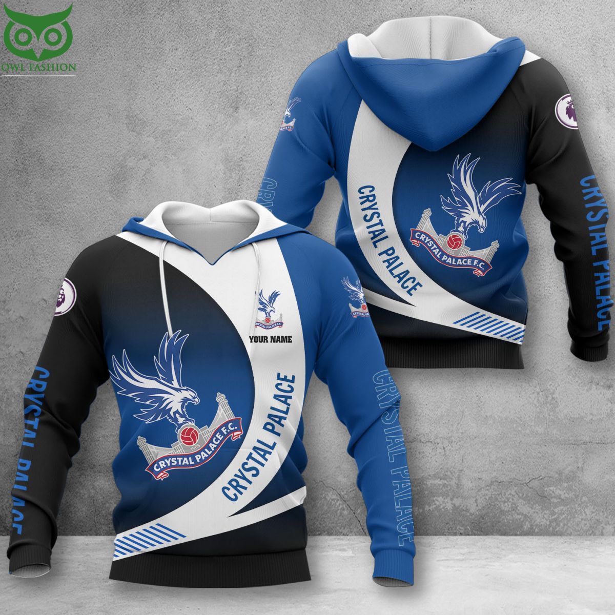 Crystal Palace F.C Premier League - Adult & Kids T-Shirts, Sweatshirts & Hoodies apparel design preview 1