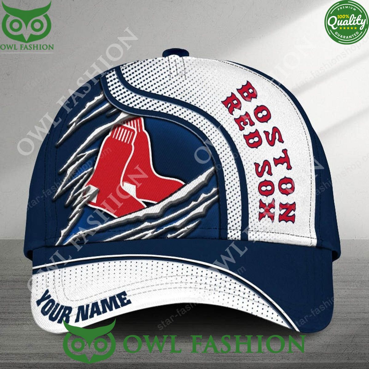 Custom MLB Boston Red Sox Limited Classic Cap - Adult & Kids T-Shirts, Sweatshirts & Hoodies apparel design preview 1