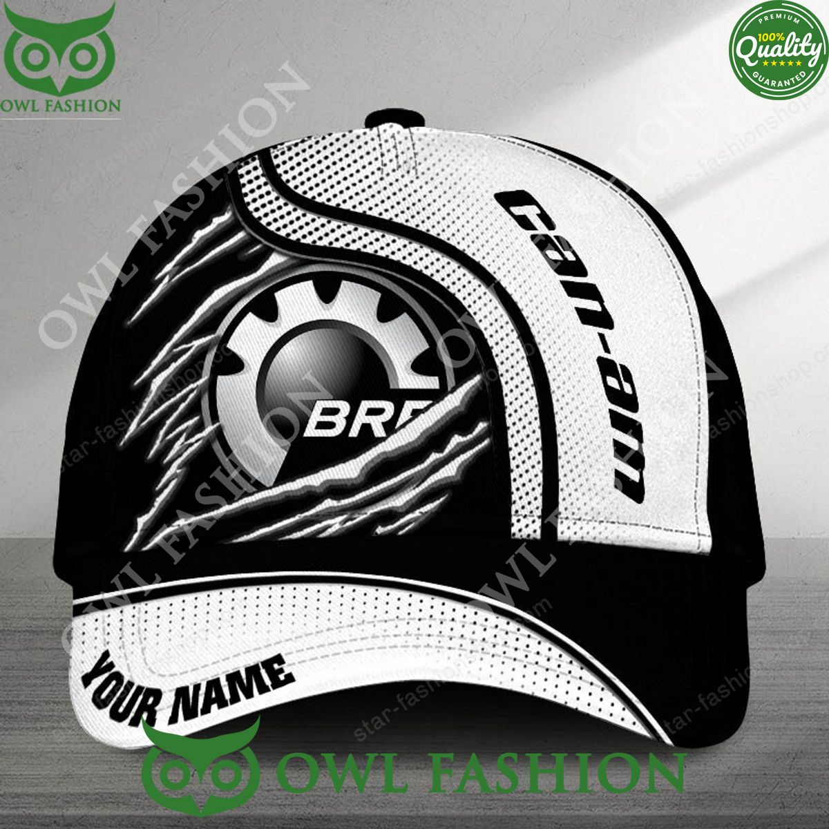 Custom Name BRP Can-am Luxury Car Claw Scratches - Adult & Kids T-Shirts, Sweatshirts & Hoodies apparel design preview 1