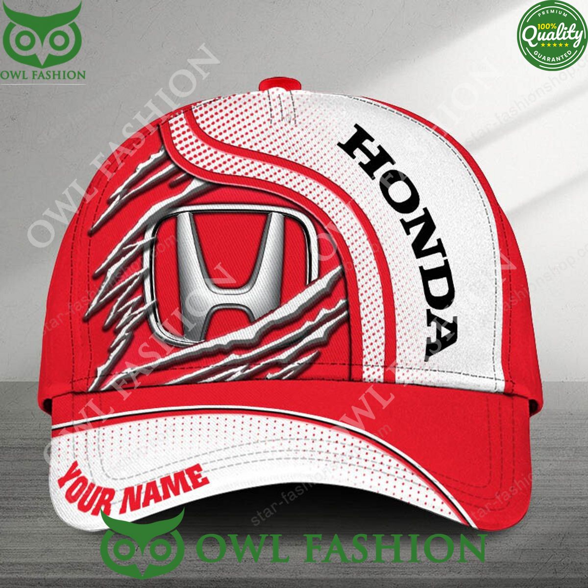 Custom Name Honda Limited Edition Car Scratches - Adult & Kids T-Shirts, Sweatshirts & Hoodies apparel design preview 1