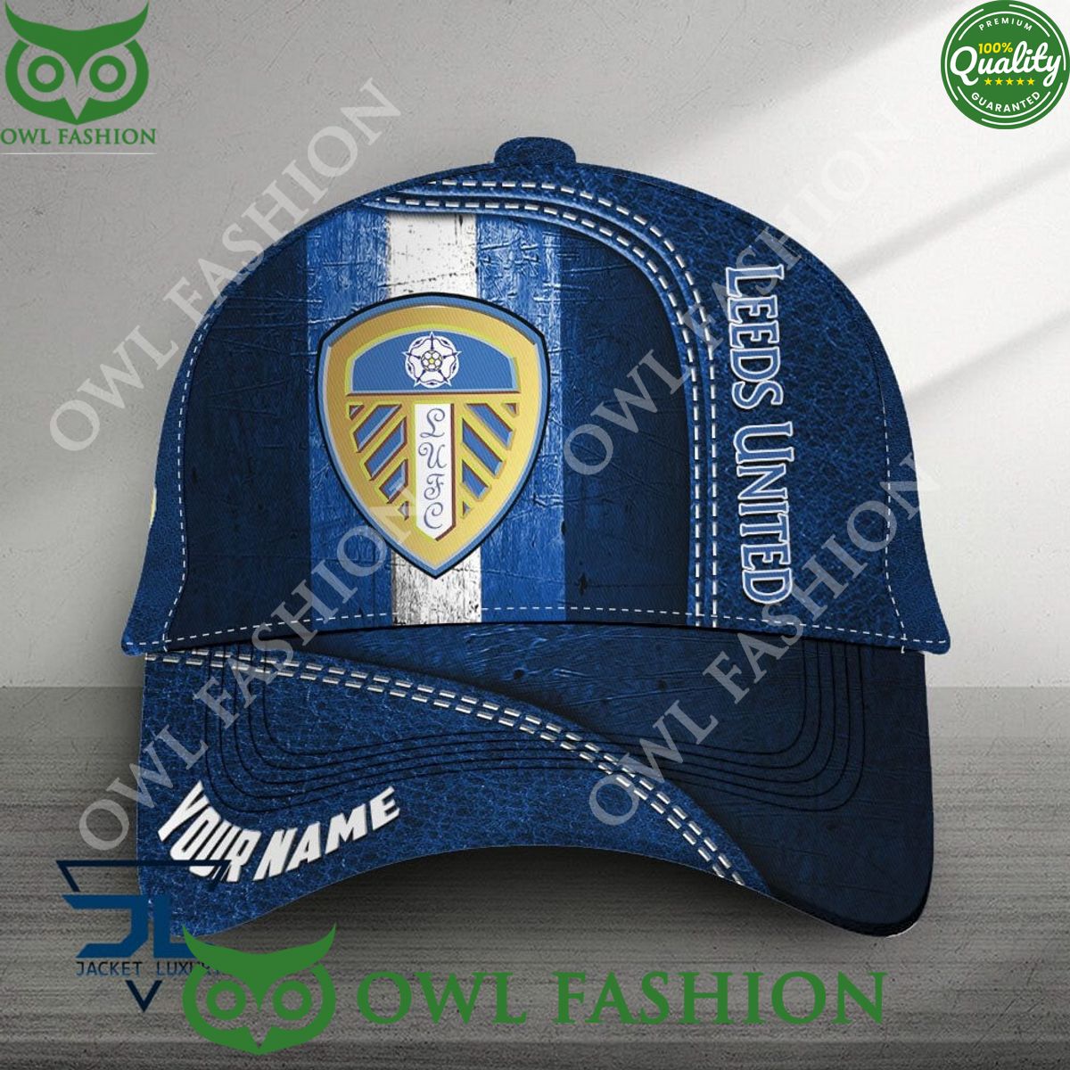 Custom Name Leeds United F.C Color Classic Cap - Adult & Kids T-Shirts, Sweatshirts & Hoodies apparel design preview 1