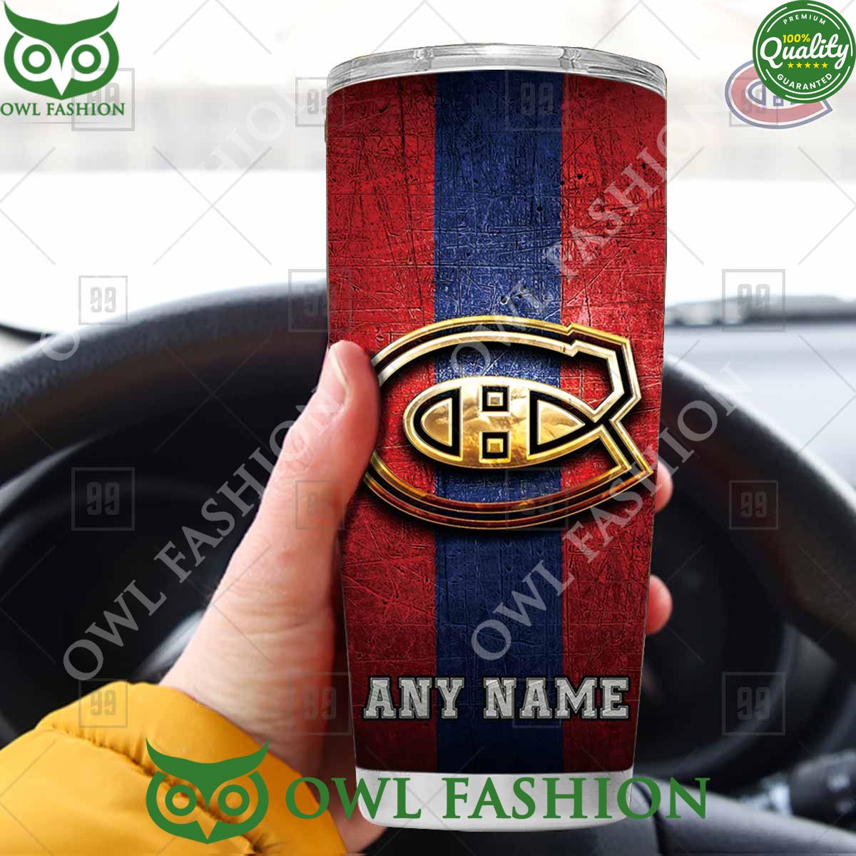 Custom Name Montreal Canadiens NHL Old Metal Tumbler - Adult & Kids T-Shirts, Sweatshirts & Hoodies apparel design preview 1