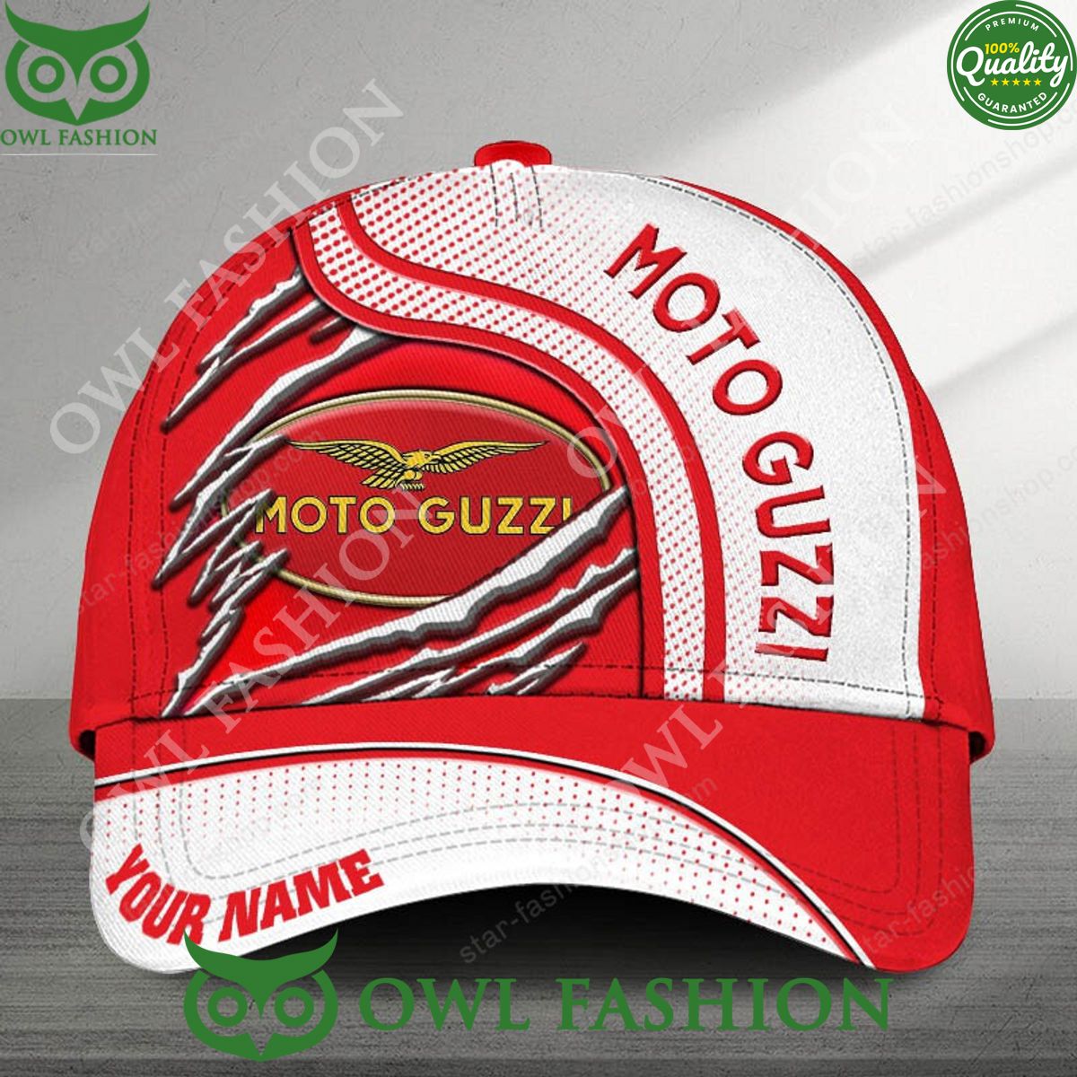 Custom Name Moto Guzzi New Car Claw Scratches Printed - Adult & Kids T-Shirts, Sweatshirts & Hoodies apparel design preview 1
