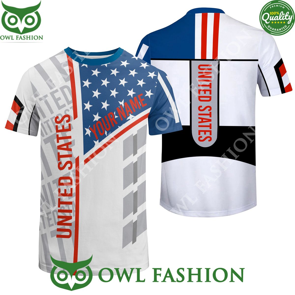 Custom Name United States Cycling - Adult & Kids T-Shirts, Sweatshirts & Hoodies apparel design preview 1
