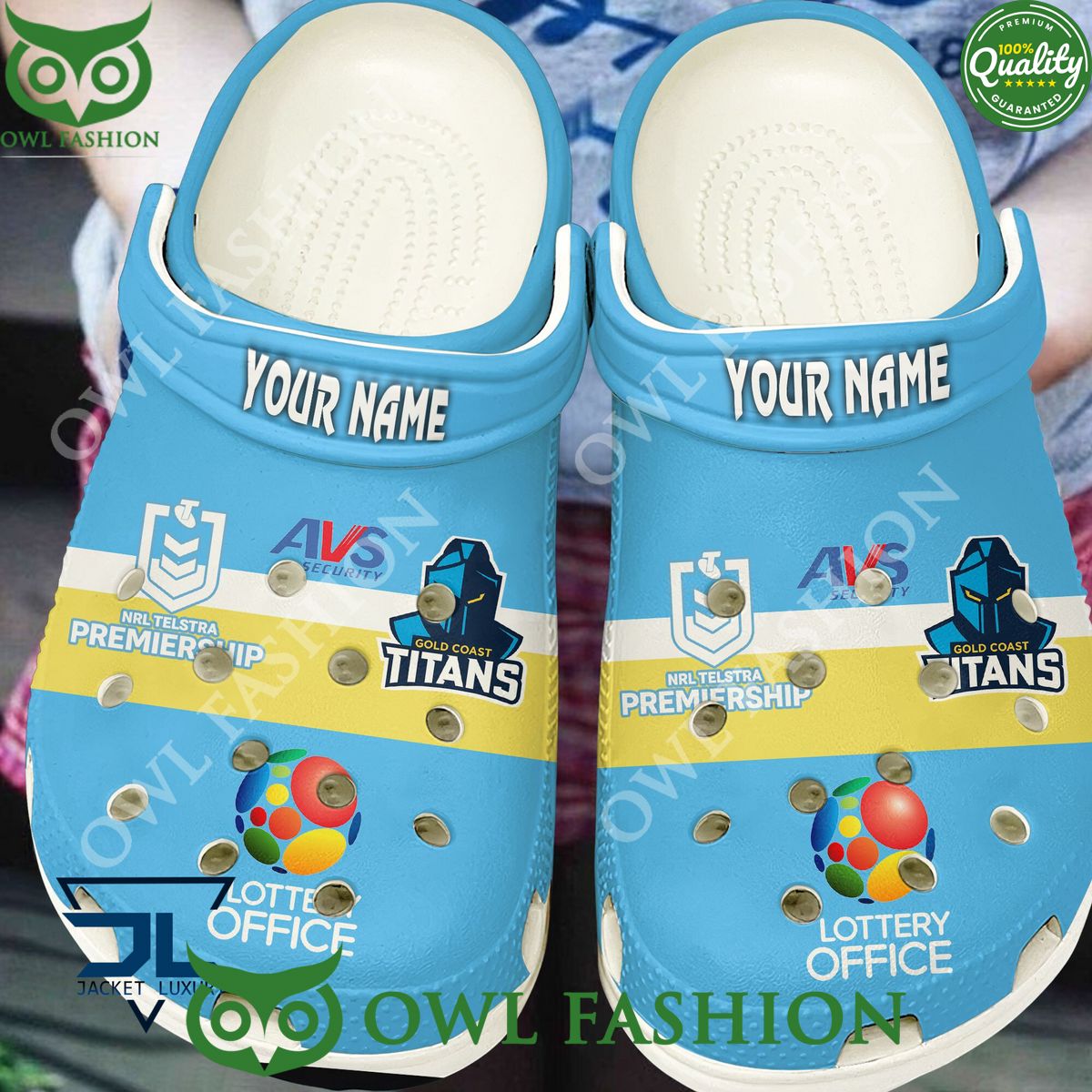Customized Gold Coast Titans Rugby Australian NRL - Adult & Kids T-Shirts, Sweatshirts & Hoodies apparel design preview 1