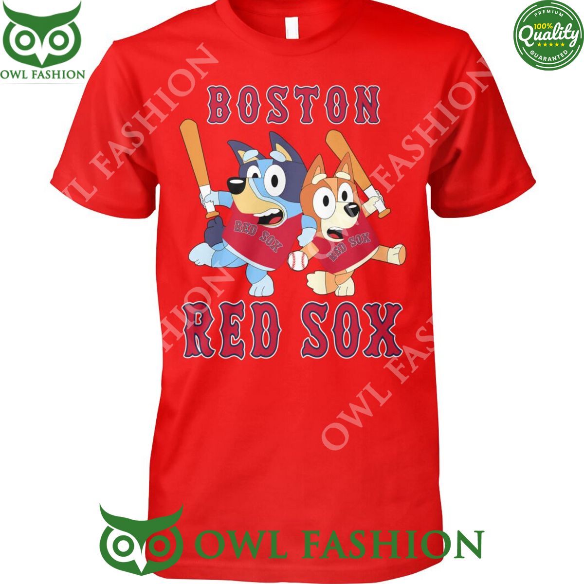 Cute Dog battle baseball Boston Red Sox - Adult & Kids T-Shirts, Sweatshirts & Hoodies apparel design preview 1