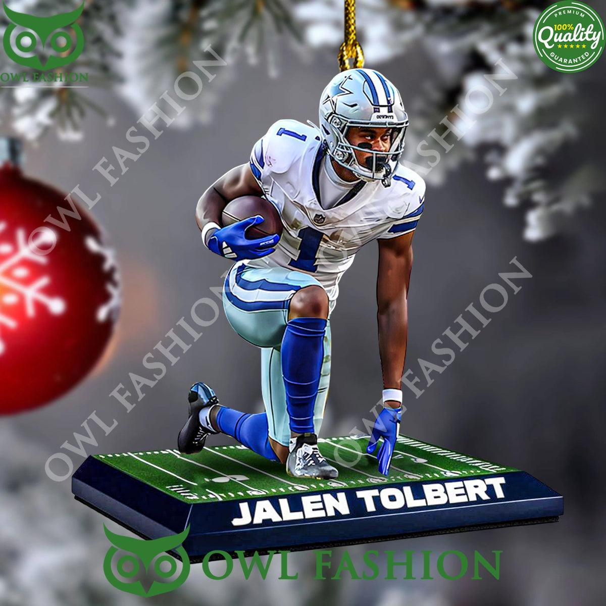 Dallas Cowboys Jalen Tolbert ready for battle hold - Adult & Kids T-Shirts, Sweatshirts & Hoodies apparel design preview 1