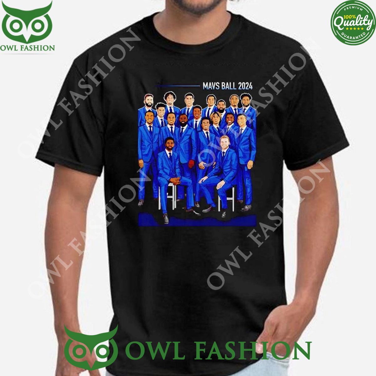 Dallas Mavericks 2024 Players Suited Up Limited - Adult & Kids T-Shirts, Sweatshirts & Hoodies apparel design preview 1