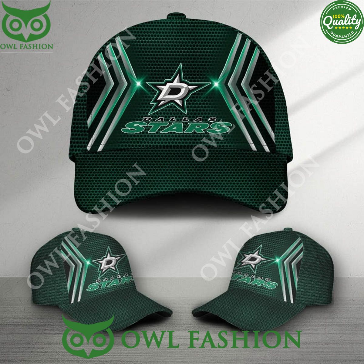Dallas Stars Printed NHL Ice Hockey Classic Cap - Adult & Kids T-Shirts, Sweatshirts & Hoodies apparel design preview 1