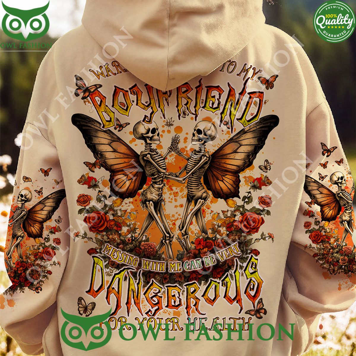 Dangerous For Your Health Valentine Couple 3D - Adult & Kids T-Shirts, Sweatshirts & Hoodies apparel design preview 1