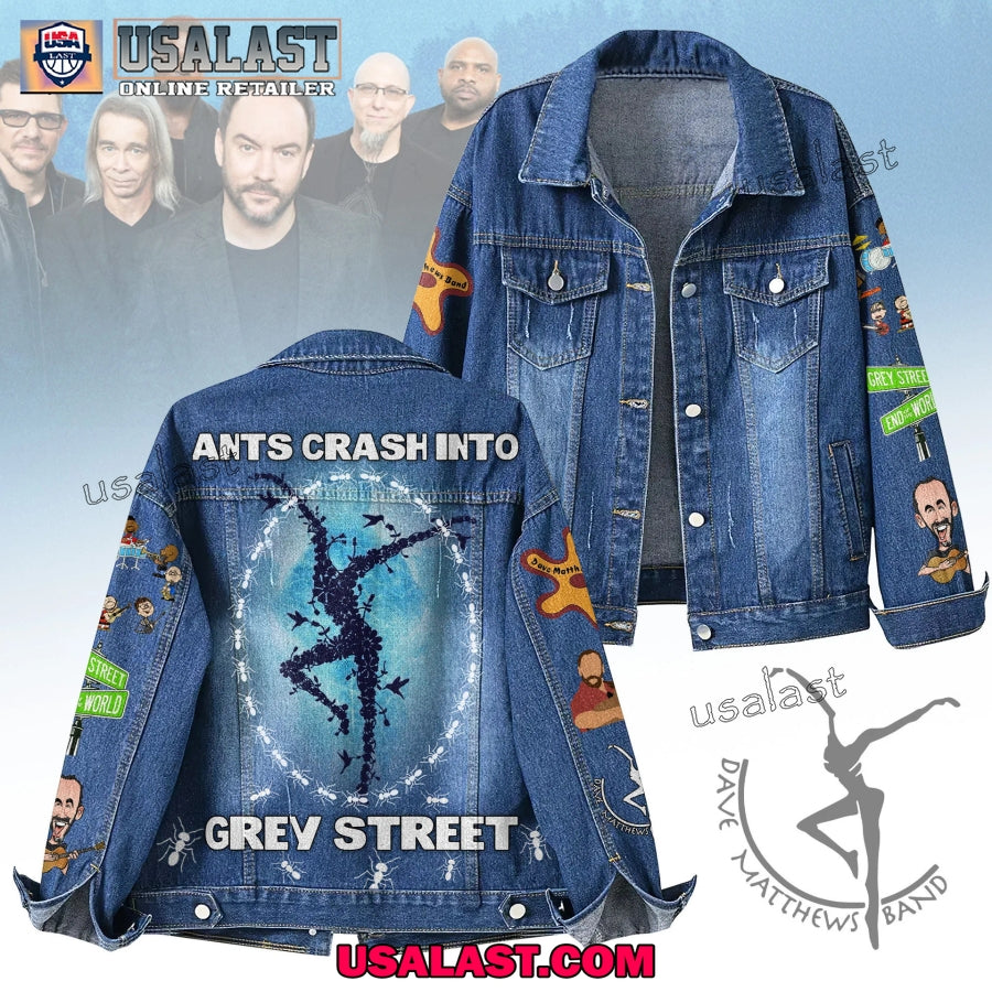 Dave Matthews Band Ants Crash Into Grey Street - Adult & Kids T-Shirts, Sweatshirts & Hoodies apparel design preview 1