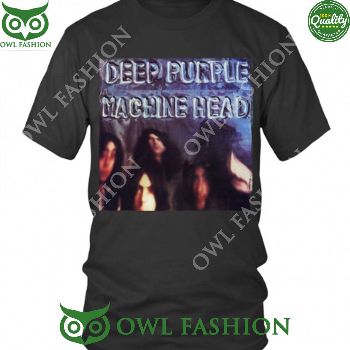Deep Purple Machine Head Album Rock Band - Adult & Kids T-Shirts, Sweatshirts & Hoodies apparel design preview 1