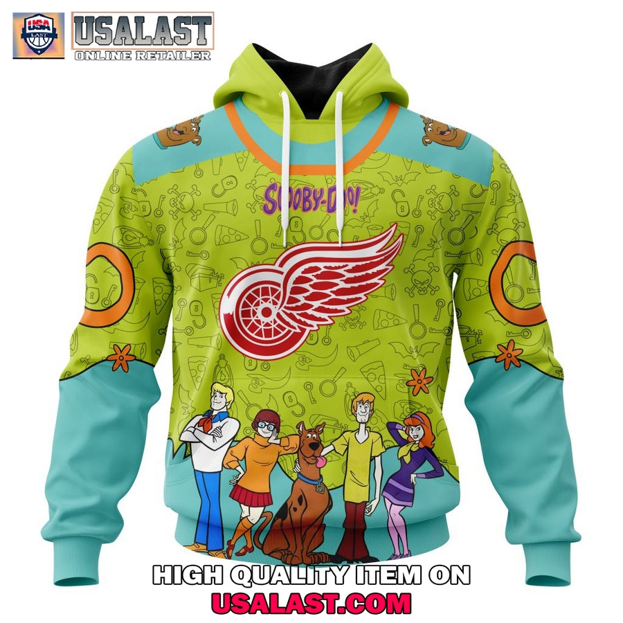 Detroit Red Wings x Scooby Doo Special - Adult & Kids T-Shirts, Sweatshirts & Hoodies apparel design preview 1
