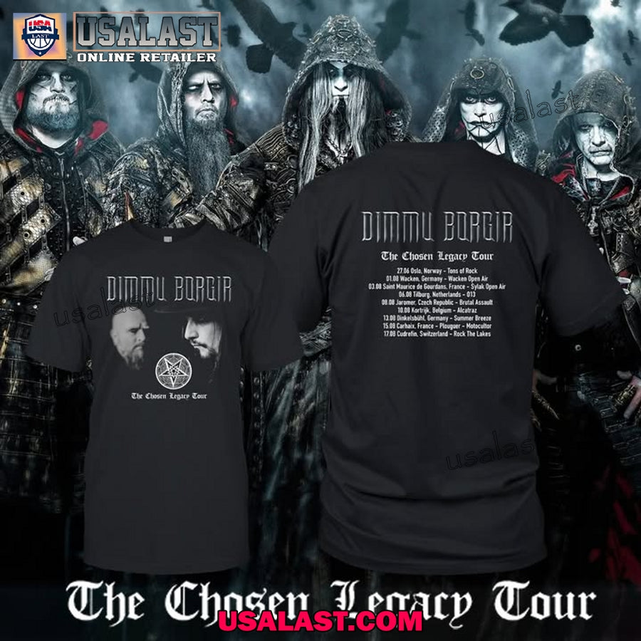 Dimmu Borgir The Chosen Legacy Tour 2025 - Adult & Kids T-Shirts, Sweatshirts & Hoodies apparel design preview 1