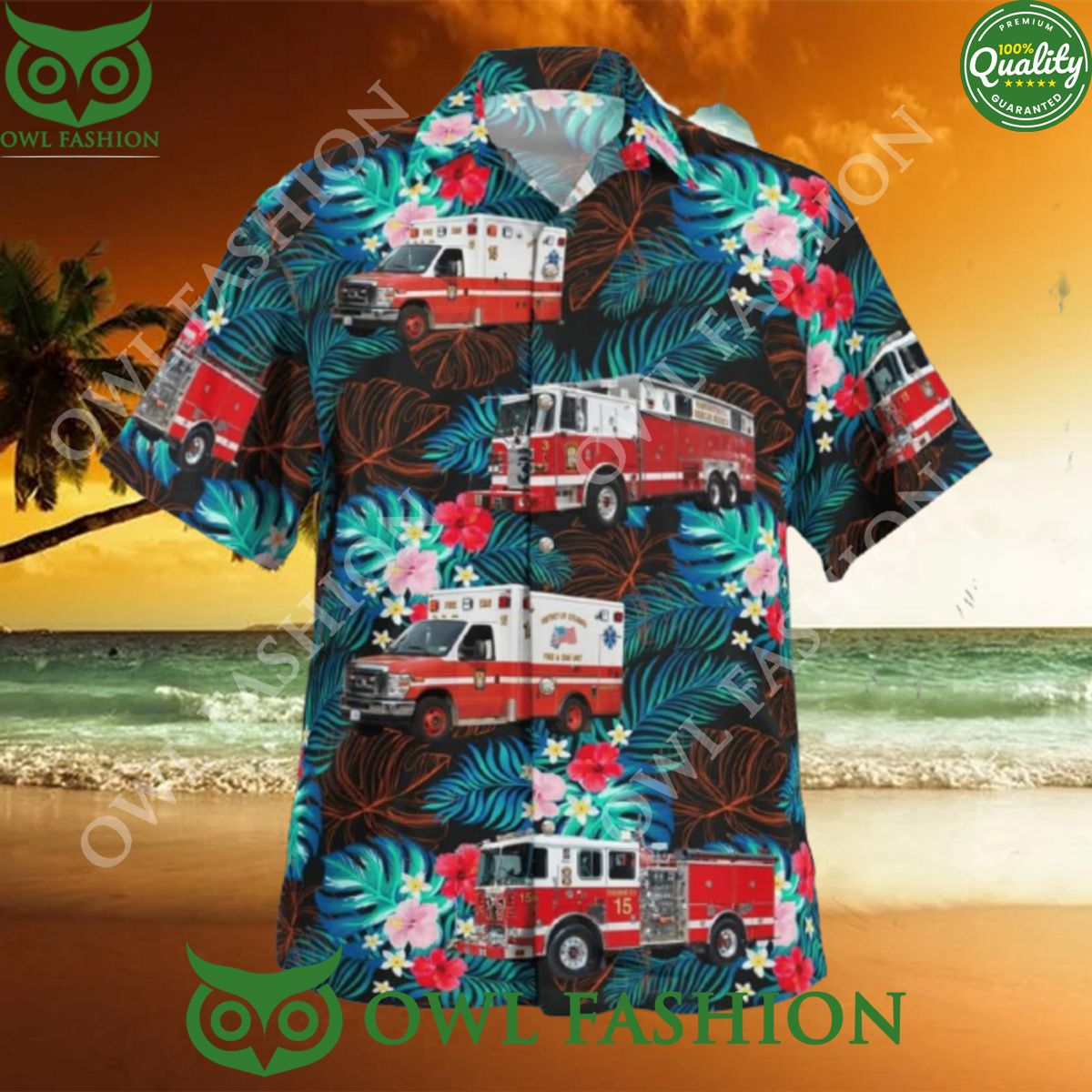 District of Columbia Fire and Emergency Medical - Adult & Kids T-Shirts, Sweatshirts & Hoodies apparel design preview 1