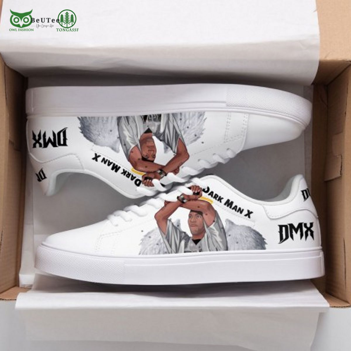 Dmx American Rapper Actor Stan Smith Shoes - Adult & Kids T-Shirts, Sweatshirts & Hoodies apparel design preview 1