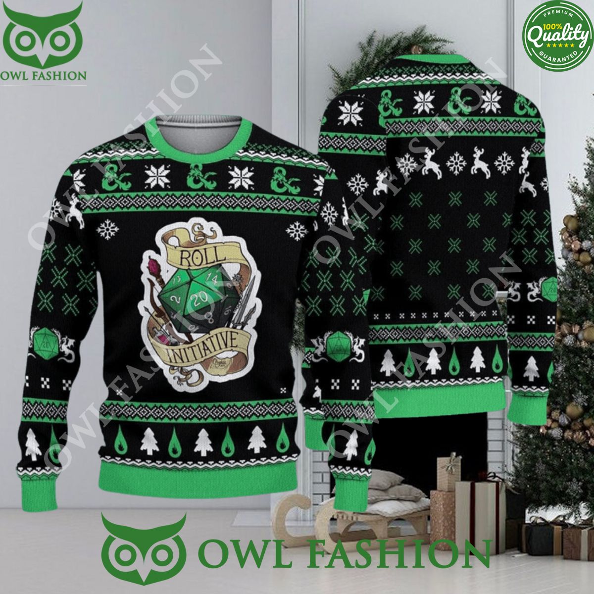 Dnd Classes Dungeons And Dragons Macth Ugly Sweater - Adult & Kids T-Shirts, Sweatshirts & Hoodies apparel design preview 1