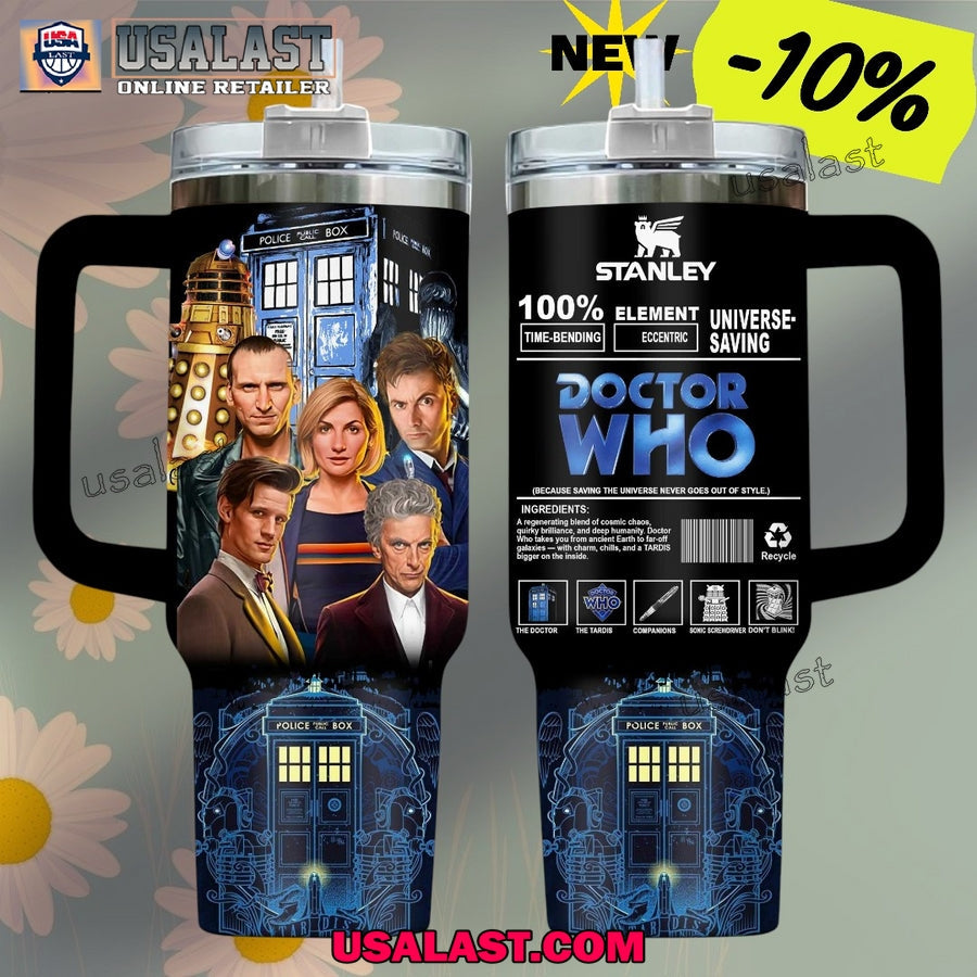 Doctor Who Limited Edition 40oz Tumbler - Adult & Kids T-Shirts, Sweatshirts & Hoodies apparel design preview 1