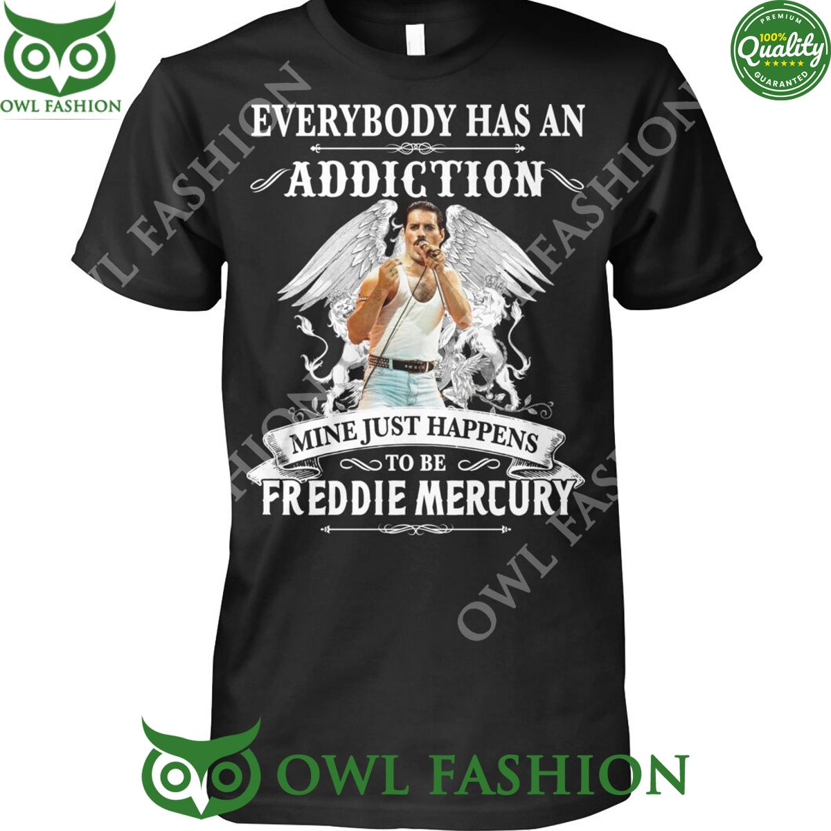 Everybody has an addiction mine just happens to be - Adult & Kids T-Shirts, Sweatshirts & Hoodies apparel design preview 1
