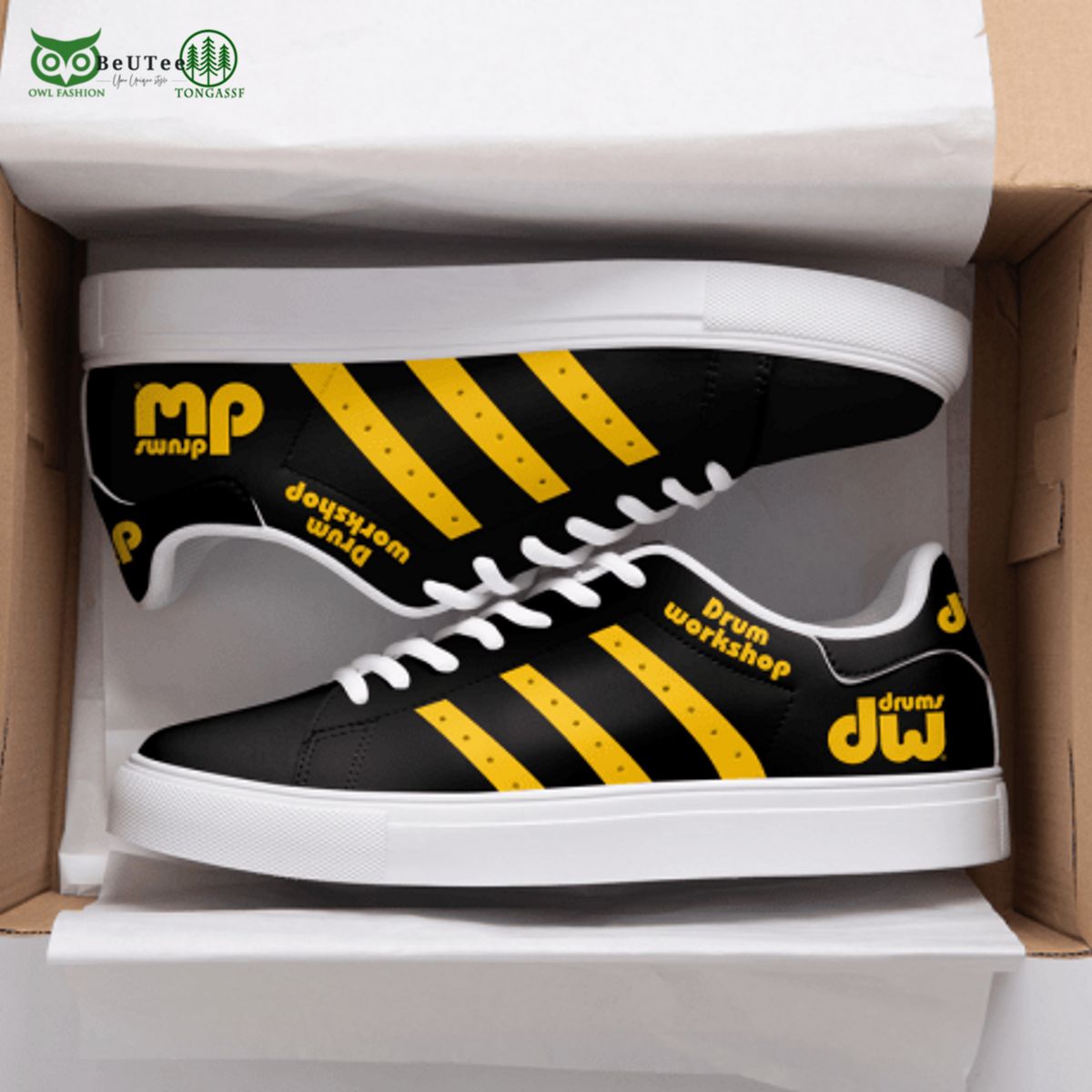 Drum Workshop Music Devices Brand Stan Smith Shoes - Adult & Kids T-Shirts, Sweatshirts & Hoodies apparel design preview 1