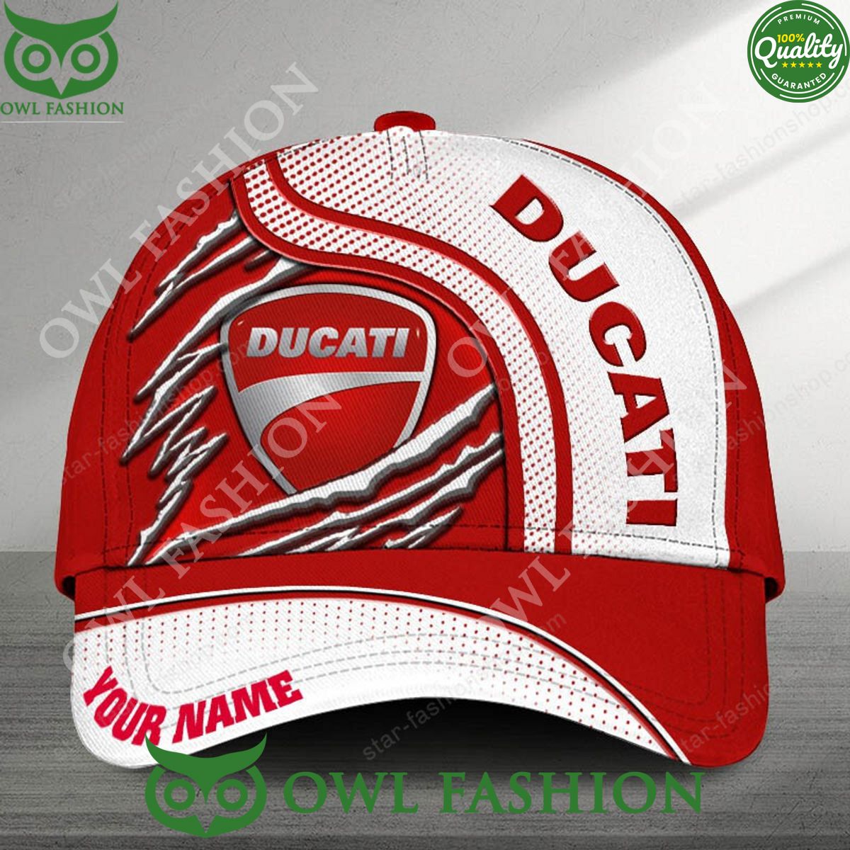 Ducatti Scratches Trending Custom Classic Cap - Adult & Kids T-Shirts, Sweatshirts & Hoodies apparel design preview 1