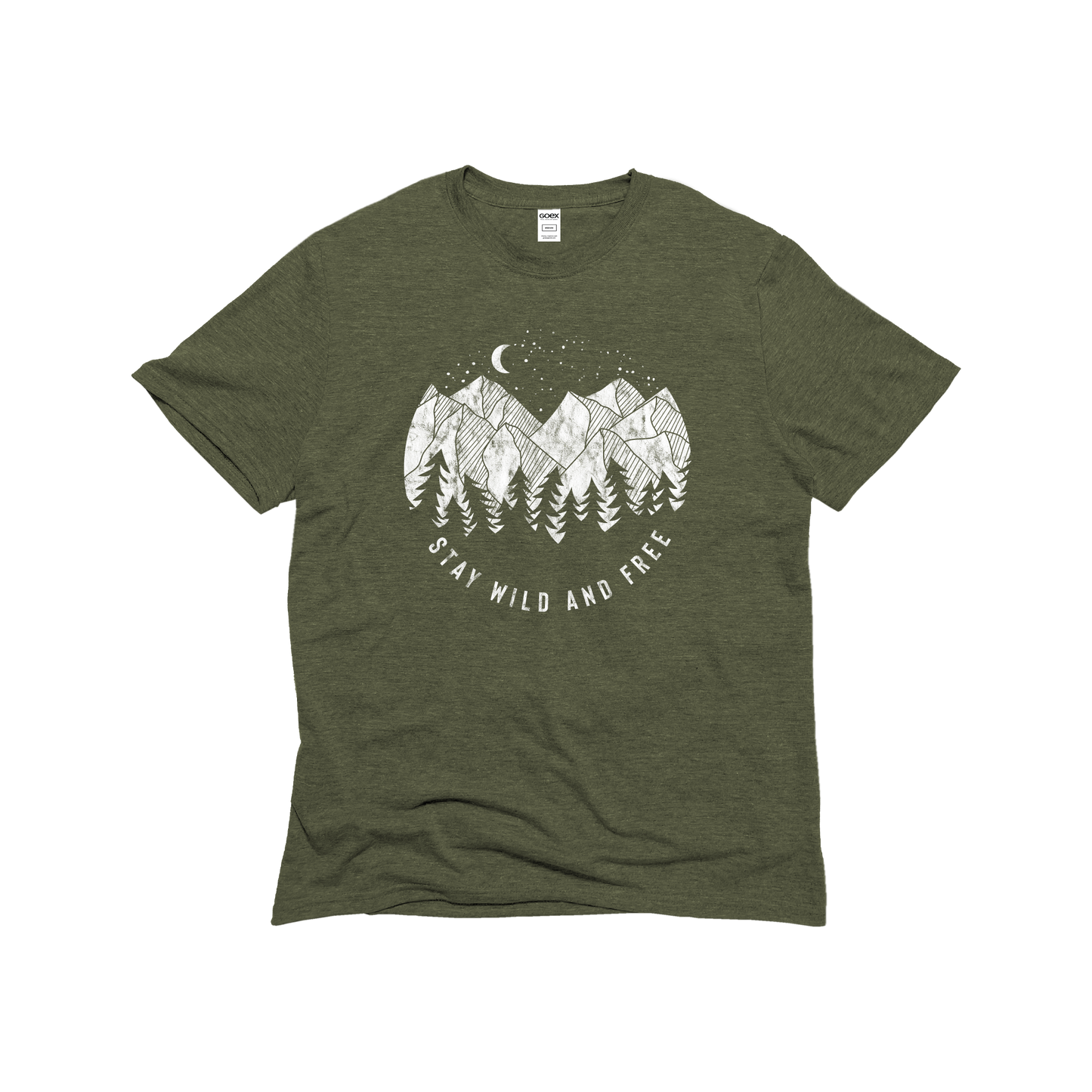 Wild and Free Unisex Graphic 12pk - Adult & Kids T-Shirts, Sweatshirts & Hoodies apparel design preview 1