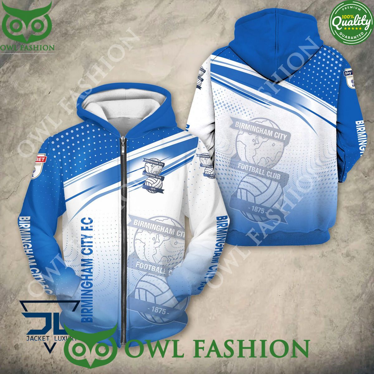 EFL Birmingham City F.C Football Team 3D - Adult & Kids T-Shirts, Sweatshirts & Hoodies apparel design preview 1